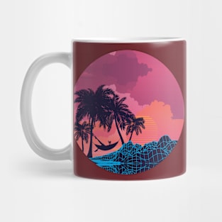 Sunrise tropical island Mug